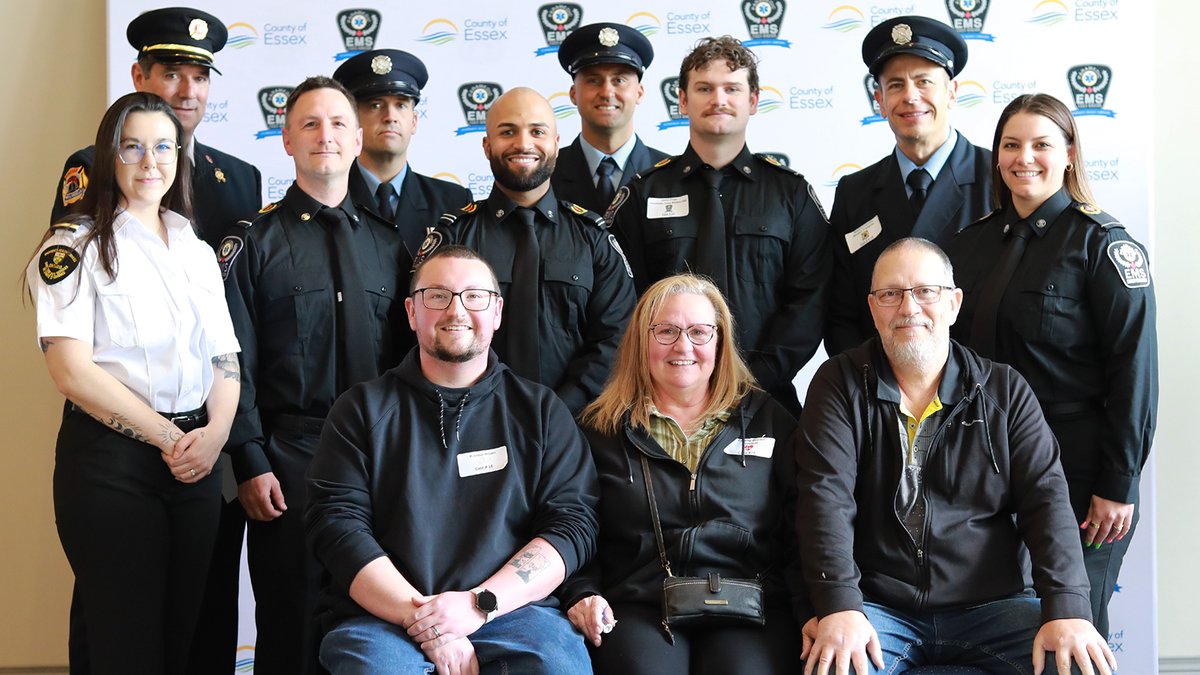 Jack Luck and Tammy Brown are two of 26 survivors we celebrated Friday (May 23) along with the paramedics, firefighters, ambulance communications officers and others who helped save them in 2024.

Learn more about our 12th annual Survivor Day: countyofessex.ca/news/posts/sur…