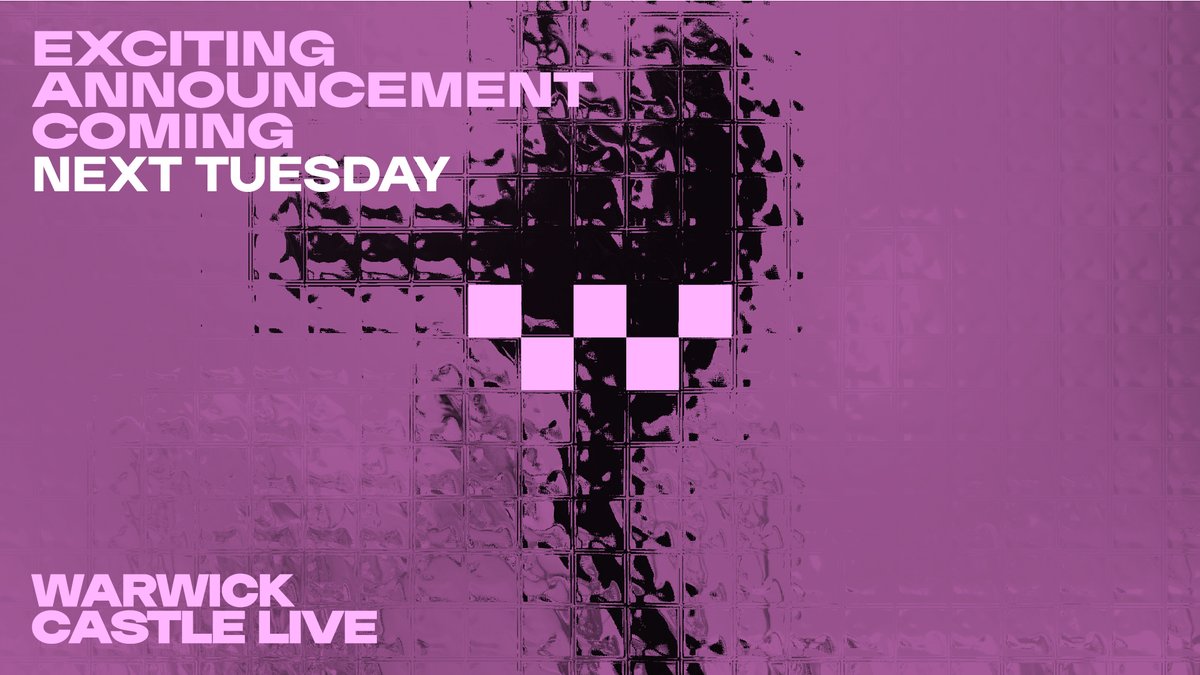 Our final headliner... coming next week 😎