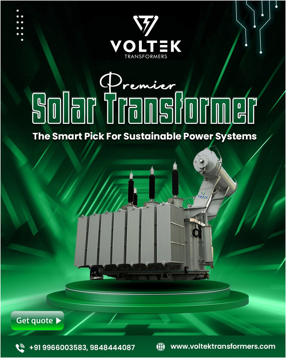 voltek_official's tweet image. Energy Efficient Distribution Transformers by VOLTEK! Amp up your system’s efficiency while dropping energy bills with next-gen transformer solutions that blend performance and savings

voltektransformers.com

#VoltekTransformers #TransformerSolutions #EnergyEfficientDistributio