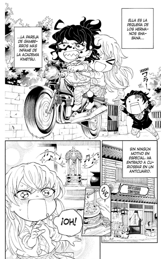 NormaEdManga's tweet photo. La Academia Kimetsu celebra el festival cultural más ambicioso jamás celebado. No obstante, el político corrupto Kibutsuji pone su ojo sobre la flor del infierno azul, el tesoro secreto que guarda la familia Ubuyashiki…      

¡Ya en librerías!   
https://t.co/w8ocyRAo99 https://t.co/e6twfGdofX