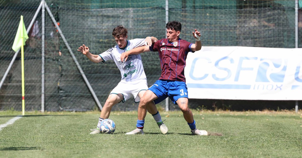 TuttoRegia's tweet image. La #Reggiana viene sconfitta di misura dalla #FeralpiSalò a Montecchio dopo lo 0-0 dell'andata: granata retrocessi in #Primavera3. Il racconto e il tabellino del match di ritorno del playout: tuttoreggiana.com/news/488990215…