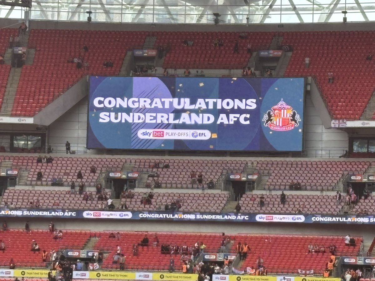 This afternoon’s entertainment comes from Wembley 
The Kids are ok