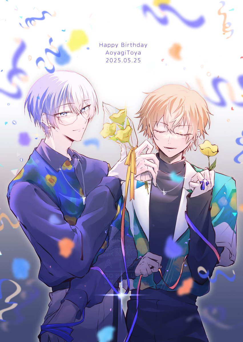 takeshii25's tweet image. # 青柳冬弥生誕祭