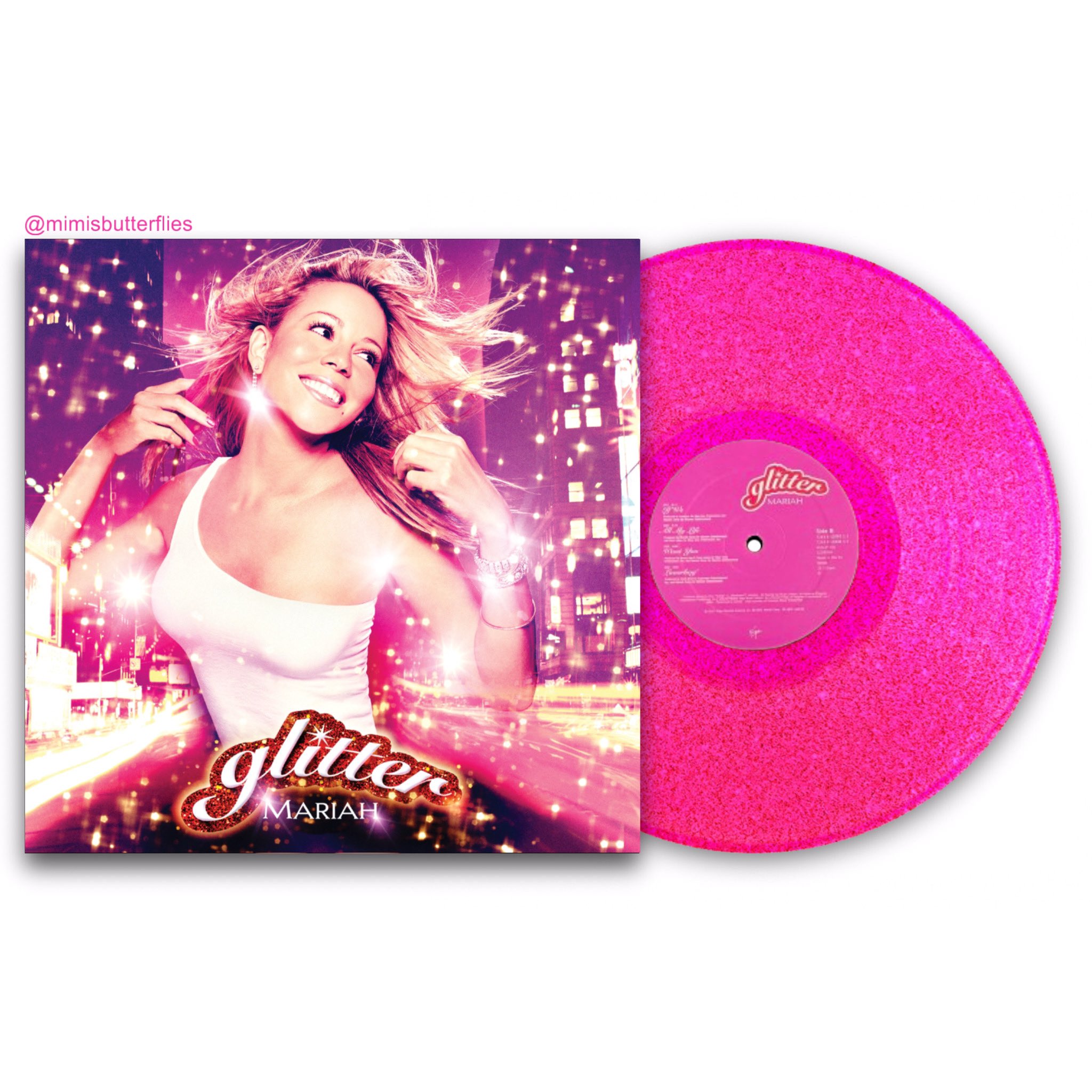 Mariah Carey glitter レコード 2025，100%新品 MARIAH CAREY / GLITTER / 2LP レコード