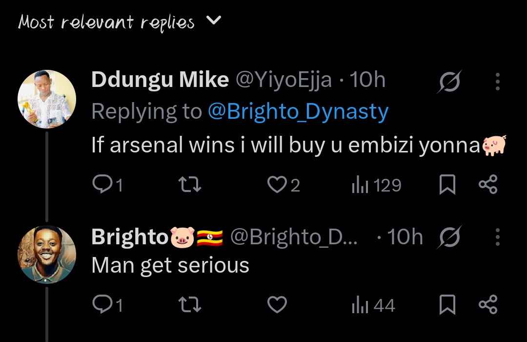 Ddungu Mike (@yiyoejja) on Twitter photo Dear <a href="/Brighto_Dynasty/">Brighto🐷🇺🇬</a> u av won a full 🐖 from me. See u on 1st june at <a href="/KISOBALeague/">KISOBA LEAGUE</a> 3rd outing✍️ Dear <a href="/Brighto_Dynasty/">Brighto🐷🇺🇬</a> u av won a full 🐖 from me. See u on 1st june at <a href="/KISOBALeague/">KISOBA LEAGUE</a> 3rd outing✍️