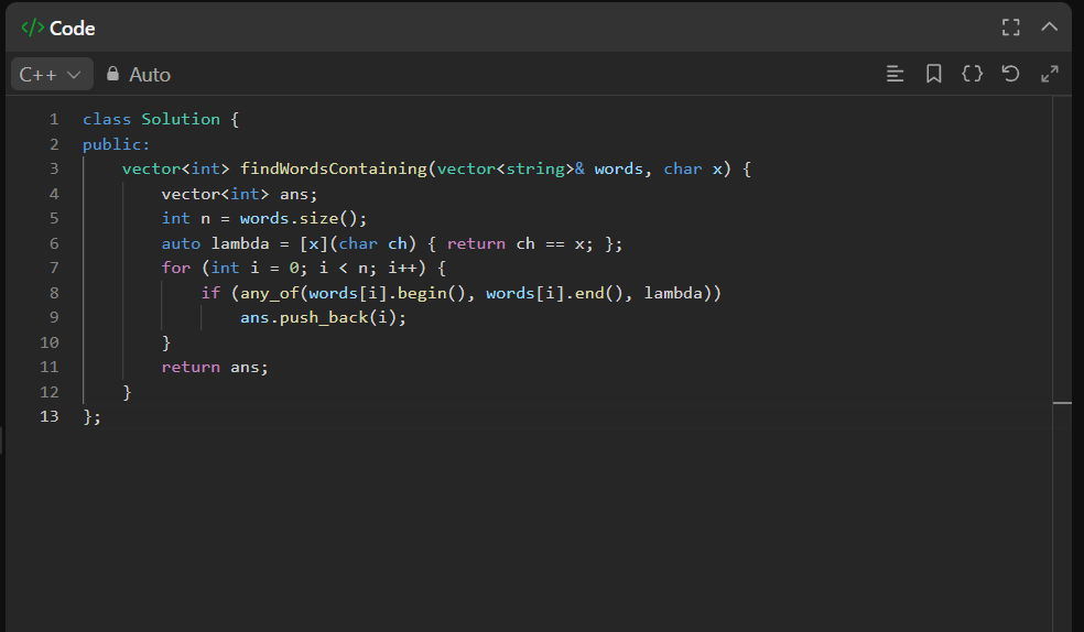 TilluCoder's tweet image. ✅Solved POTD 
First solved using 2 loops then
Learnt about Lambda Capture from @CSwithMIK