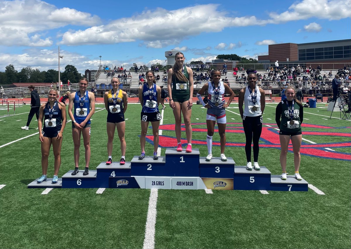 2️⃣0️⃣2️⃣5️⃣PIAA Track &amp; Field Girls 400 Meter Dash AA Champion

🥇Tori Atkins- Laurel
⏱️55.55

#PIAATRACK