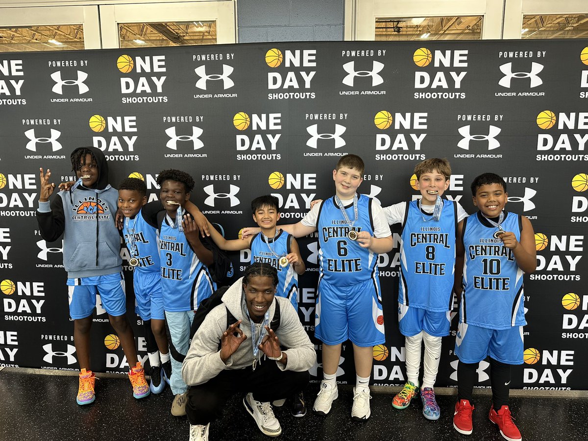 🏆Congrats to Central Elite, 5th Boys Champion at today's Memorial Day Classic. 🇺🇸

🔜NEXT UP: 5/31-6/1 Spring Finale. onedayshootouts.com