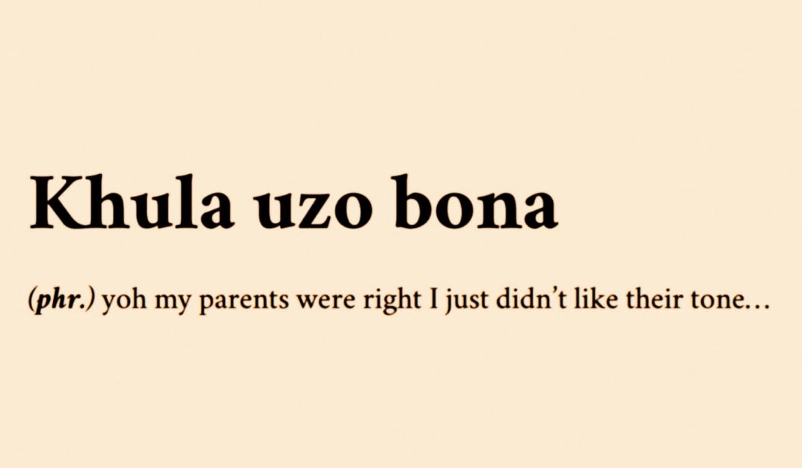 Waye qinisile umzali