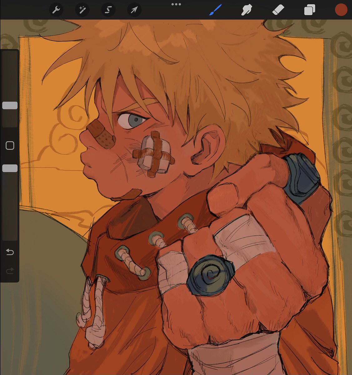 Veron_1411's tweet image. Naruto doodles