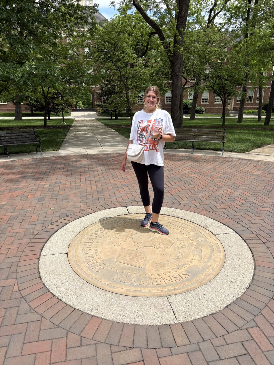 taylormryan_'s tweet image. A walk down memory lane (while stepping on the seal for good measure)
❤️❤️❤️ @miamiuniversity