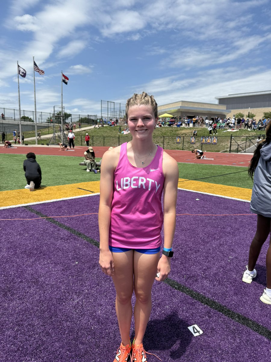 Sectionals! Ticket punched to STATE!
<a href="/LadyJaysTF/">LHS Girls Track & Field</a> 
Open 400 - Harper Grosdidier