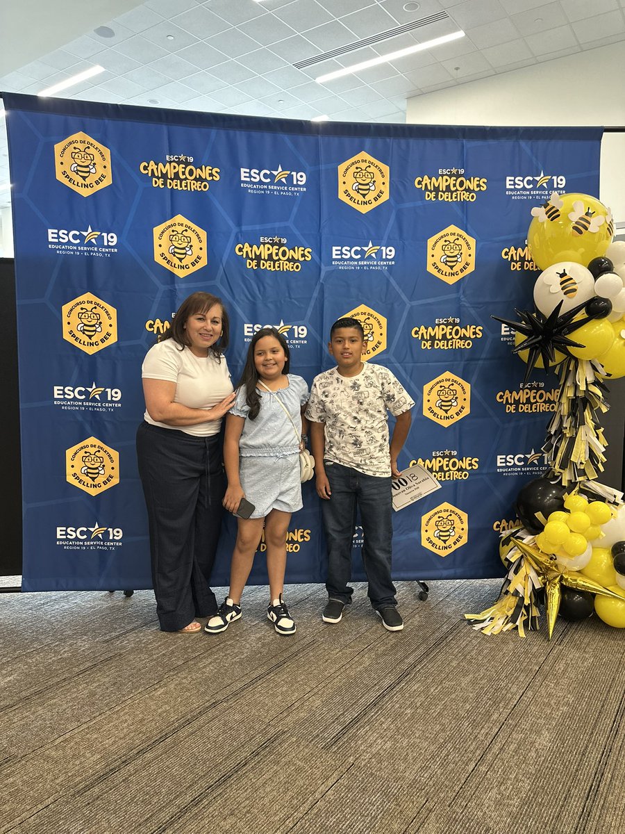 Eduardo Reyes (@ereyes_ci) on Twitter photo ๐โจ Big shoutout to #TeamSISD Dual Language Students <a href="/DSShook_ES/">Principal Chavira, Dr. Sue A. Shook Elem.</a> They took home 3rd and 4th place in the Region 19 Spanish Spelling Bee! ๐๐ We are so proud of our students and their hard work! ยกSus corazones bilingรผes brillaron al mรกximo! <a href="/JEksaengsri_CI/">Jina Eksaengsri</a> <a href="/janguiano_CI/">Joanne Anguiano</a> #ALLIN ๐โจ Big shoutout to #TeamSISD Dual Language Students <a href="/DSShook_ES/">Principal Chavira, Dr. Sue A. Shook Elem.</a> They took home 3rd and 4th place in the Region 19 Spanish Spelling Bee! ๐๐ We are so proud of our students and their hard work! ยกSus corazones bilingรผes brillaron al mรกximo! <a href="/JEksaengsri_CI/">Jina Eksaengsri</a> <a href="/janguiano_CI/">Joanne Anguiano</a> #ALLIN
