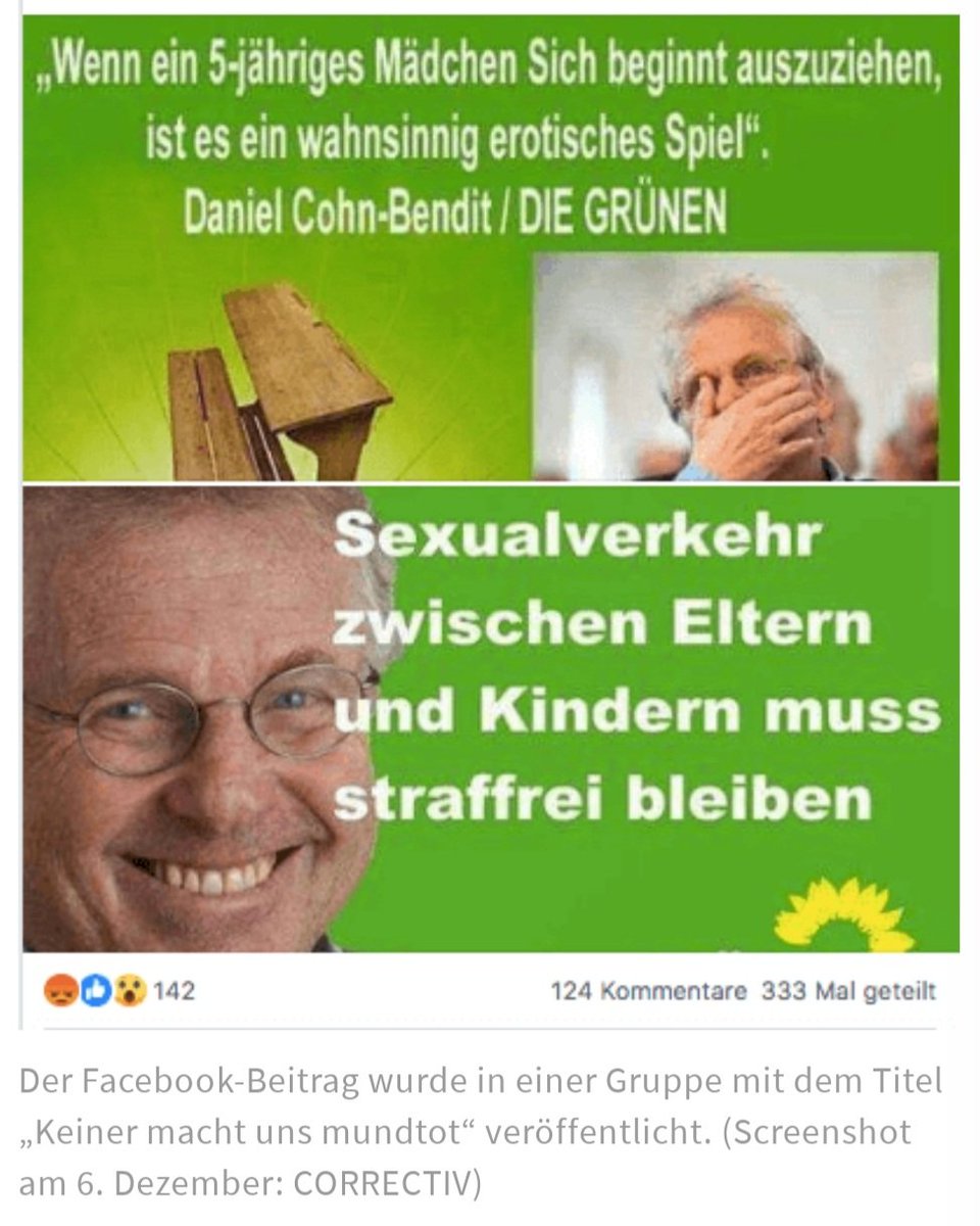 Warum wundert mich nicht, dass sich die katholische #Kirche ausgerechnet mit einem Cohen Bendit gemein macht, der die #Pädophilie entkriminalisieren und straffrei machen wollte.🤦‍♂️🤮