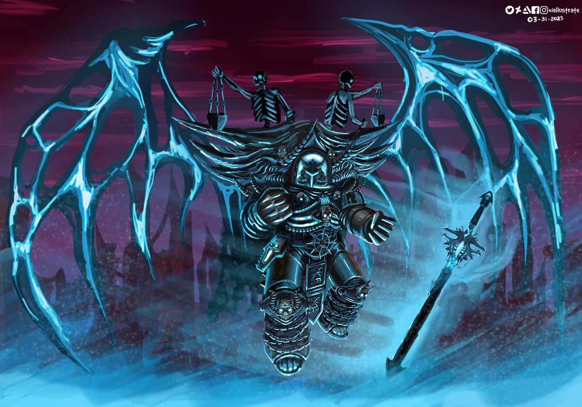 niellustrate (Commission Open) (@niellustrate) on Twitter photo "Lucifer Magne, the leader of the Shackled Ones"
Homebrew chaos legion Commission piece for <a href="/RandomKrieger/">TheGloriousKrieger</a> to <a href="/ConjuringSpells/">Lucifer_Magne</a> as a gift. Thanks Brothers. Sorry a bit late
Open for Commissions. Thanks.
#WarhammerCommunity #40K #30k #astartes #Chaos #commissionart "Lucifer Magne, the leader of the Shackled Ones"
Homebrew chaos legion Commission piece for <a href="/RandomKrieger/">TheGloriousKrieger</a> to <a href="/ConjuringSpells/">Lucifer_Magne</a> as a gift. Thanks Brothers. Sorry a bit late
Open for Commissions. Thanks.
#WarhammerCommunity #40K #30k #astartes #Chaos #commissionart