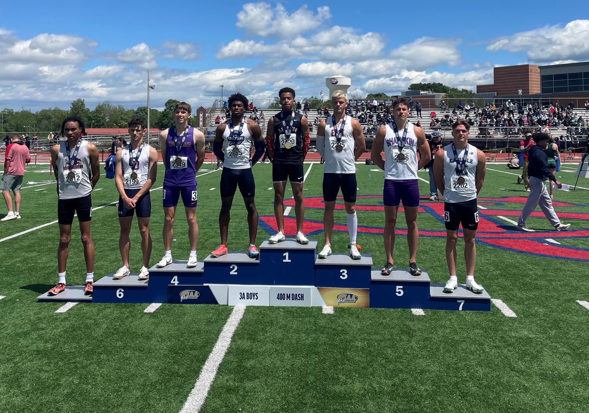 PIAASports's tweet photo. 2️⃣0️⃣2️⃣5️⃣PIAA Track &amp; Field Boys 400 Meter Dash AAA Champion

🥇Ade Lloyd- Harriton
⏱️46.52

#PIAATRACK https://t.co/hDdkoXfzy4