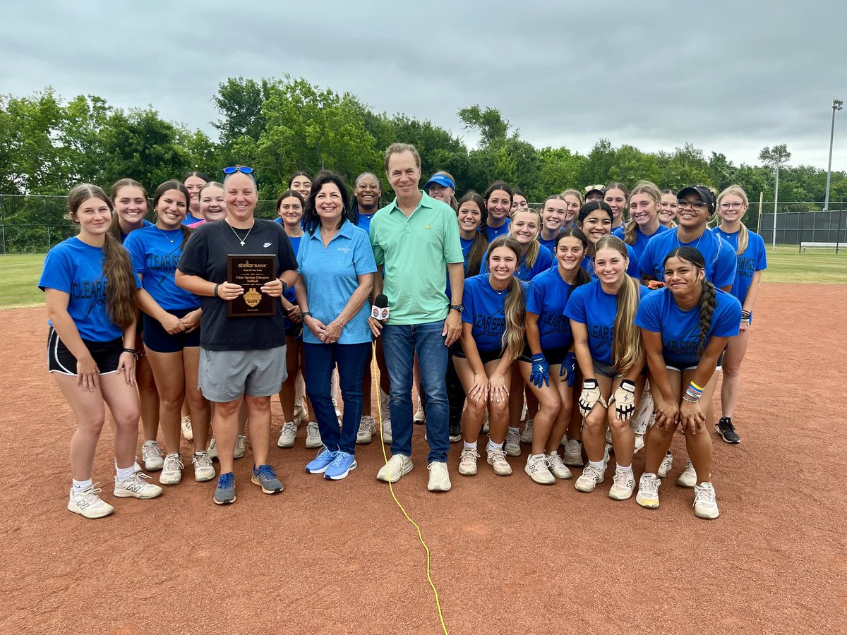 H-Town High School Sports (@htownhss) on Twitter photo The State Finalist <a href="/SpringsSoftball/">CSHS Softball</a> is our <a href="/stellarbanktx/">Stellar Bank</a> Team of the Week. See our special report on tonight’s show at 9:30pm on <a href="/CW39Houston/">CW39</a> <a href="/eryn_polite/">eryn polite 2025</a> <a href="/TXPrepSoftball/">Texas Prep Softball</a> <a href="/KarenEngle/">Karen Engle</a> <a href="/HashawJenna/">Jenna Hashaw (2025-LHP/1st base/Power Hitter)</a> <a href="/MakenzieNThomas/">Makenzie Thomas 2028</a> <a href="/garcia_erianna/">Erianna Garcia</a> <a href="/CCISDAthletics/">CCISD Athletics</a> The State Finalist <a href="/SpringsSoftball/">CSHS Softball</a> is our <a href="/stellarbanktx/">Stellar Bank</a> Team of the Week. See our special report on tonight’s show at 9:30pm on <a href="/CW39Houston/">CW39</a> <a href="/eryn_polite/">eryn polite 2025</a> <a href="/TXPrepSoftball/">Texas Prep Softball</a> <a href="/KarenEngle/">Karen Engle</a> <a href="/HashawJenna/">Jenna Hashaw (2025-LHP/1st base/Power Hitter)</a> <a href="/MakenzieNThomas/">Makenzie Thomas 2028</a> <a href="/garcia_erianna/">Erianna Garcia</a> <a href="/CCISDAthletics/">CCISD Athletics</a>