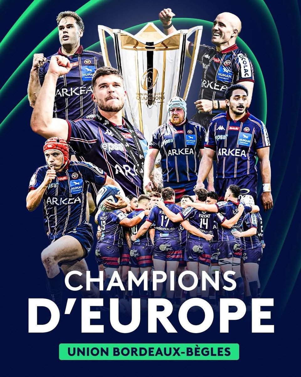 We are UBB !
#rugby #Bordeaux <a href="/UBBrugby/">Union Bordeaux Bègles</a>