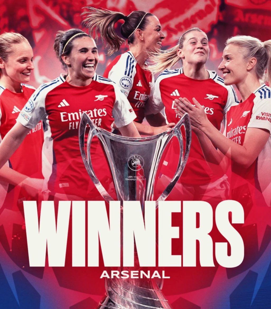 Couldn’t be happier for this group of sportswomen! Amazing achievement built on incredible belief and teamship.