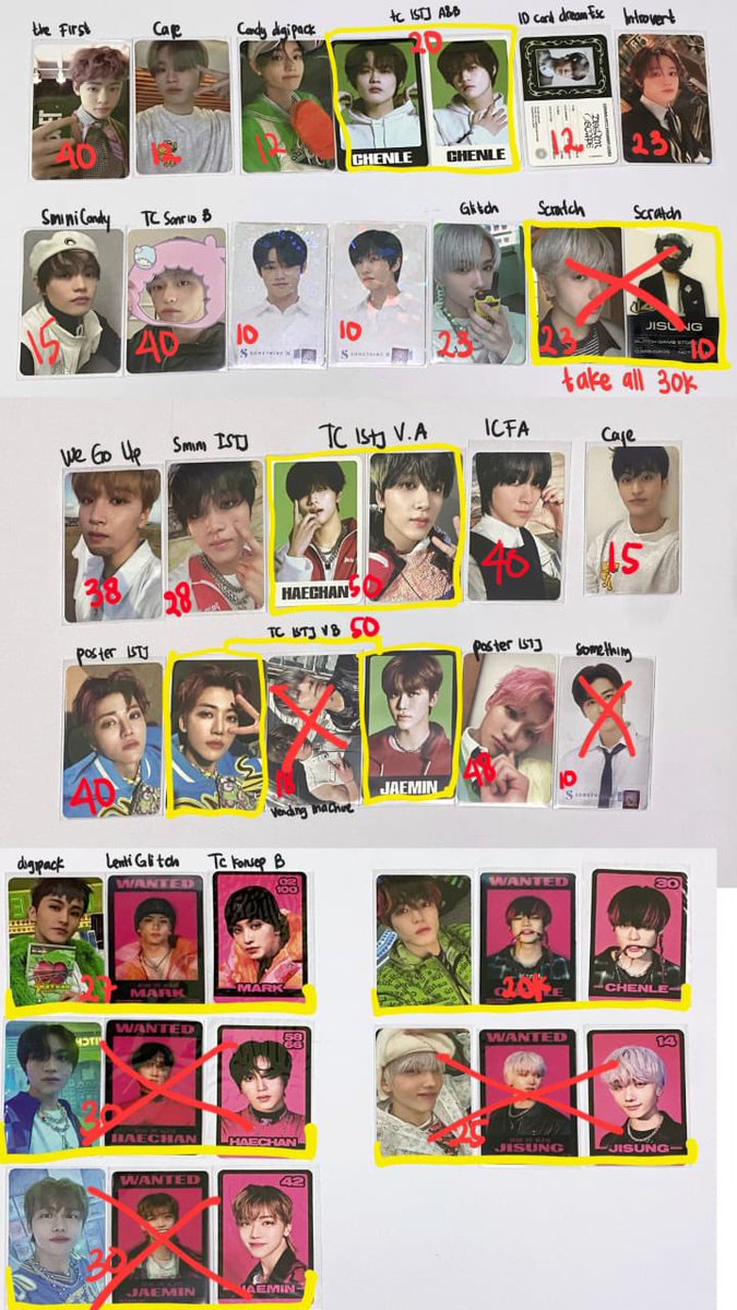 Wts aab chenle jisung haechan mark jaemin pc
Nct Dream

The first, cafe, sanrio, candy digipack, istj, dreamscape, glitch mode, wgu, poster, lenticular

📌 Jateng
🍊 avail, split pay, free ong
📎 excl. packing &amp; admin