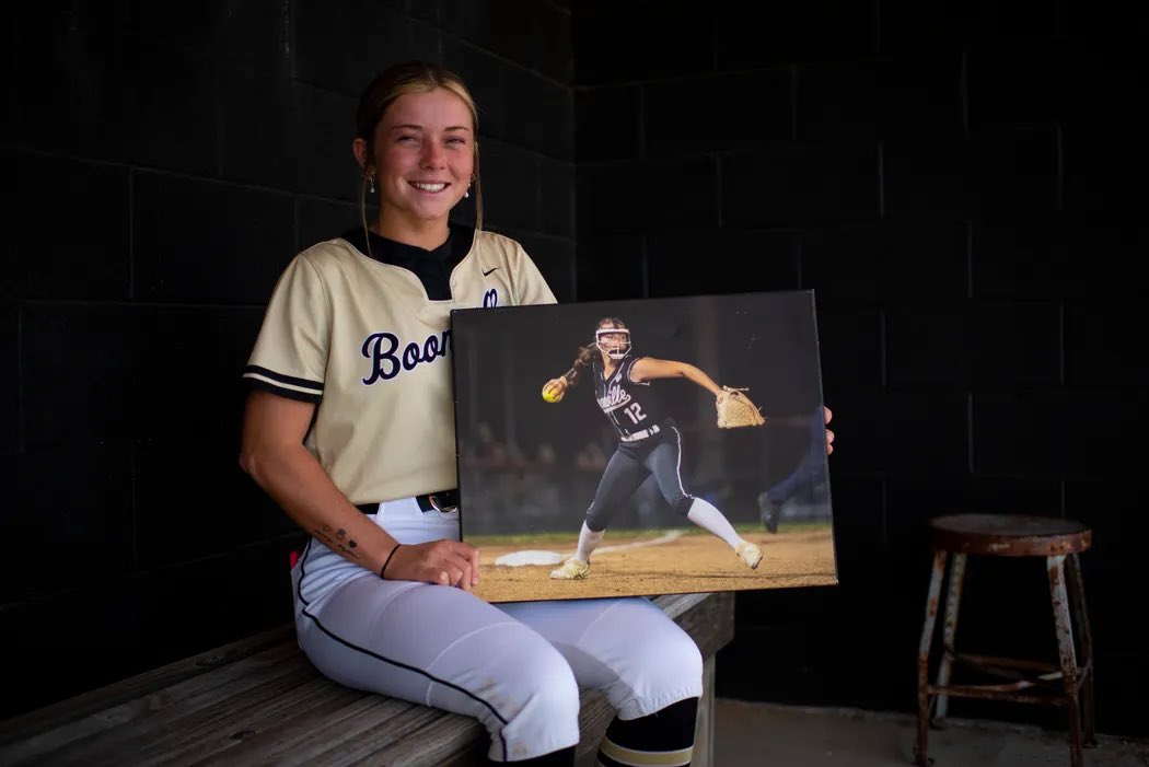Peyton Pryor is still processing what happened on that day two years ago. But one thing is absolute - she will continue to honor her late sister. On the Boonville catcher:
courierpress.com/story/sports/h…