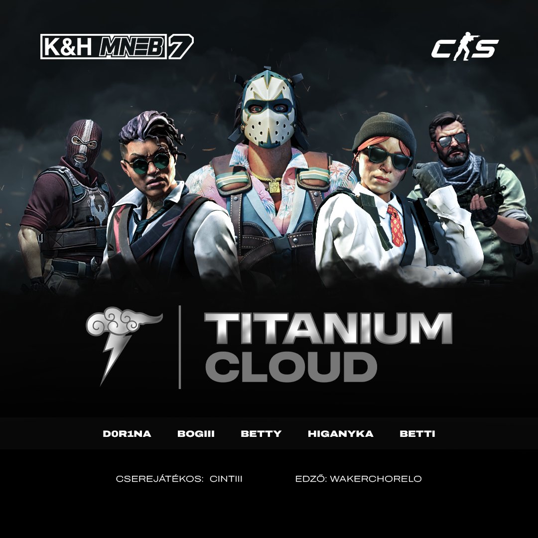 🌩️Hamarosan rajtol az MNEB 7. szezonja a <a href="/CounterStrike/">CS2</a> -os lányok számára is. A mi csapatunk a következő felállással vág neki ennek a megmérettetésnek. 

#TCE #CS2 #MNEB #gamergirl