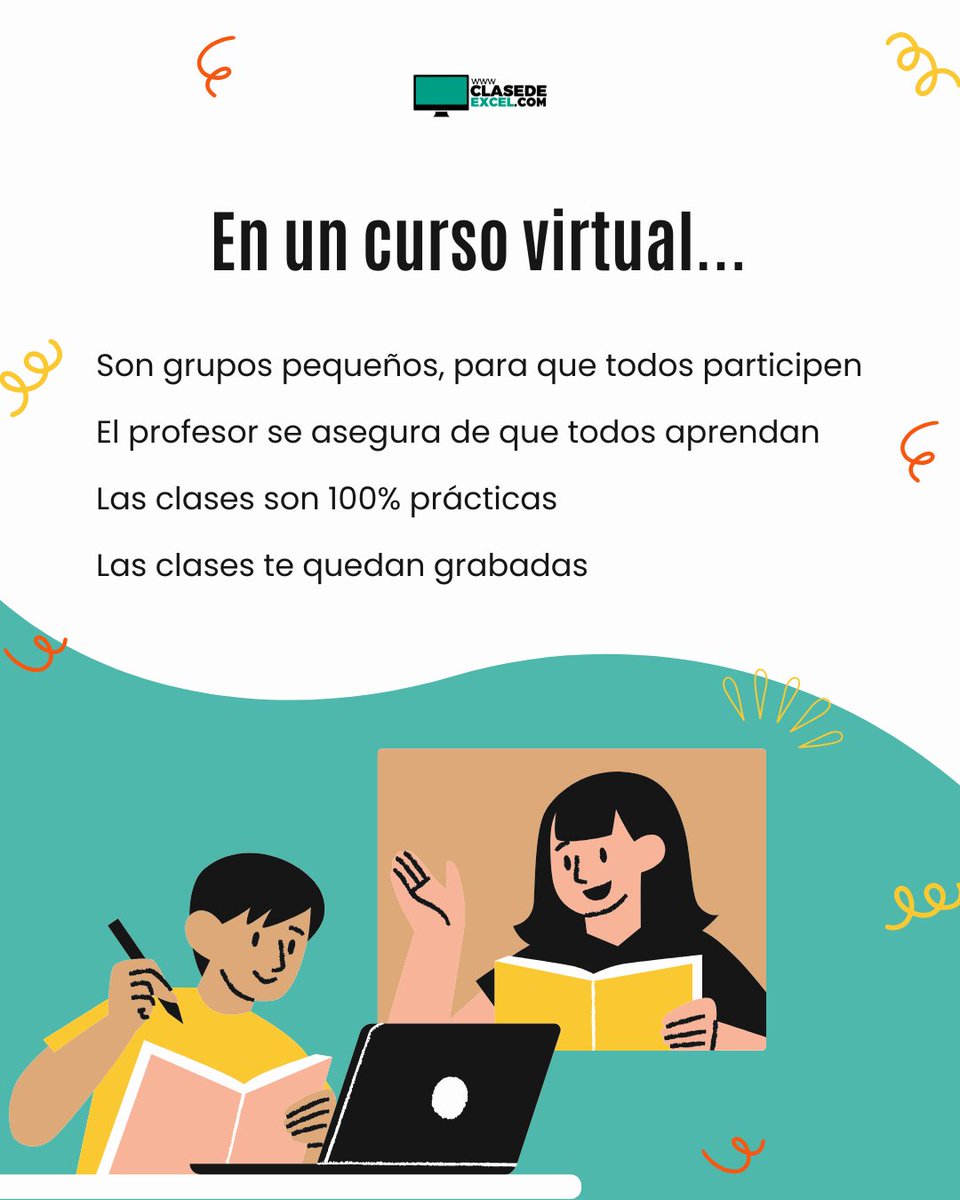 clasedeexcel's tweet image. 👨🏻🏫 Realiza un curso donde todos aprenden 🤓
📊 Nuestros cursos virtuales de Excel son 100% prácticos, en vivo y en grupos pequeños para que aprendas de verdad y a tu ritmo. 🎓 Con diploma al finalizar
🔗 Inscríbete: clasedeexcel.com/portafolio
#CursoDeExcel #ClaseDeExcel #Excel