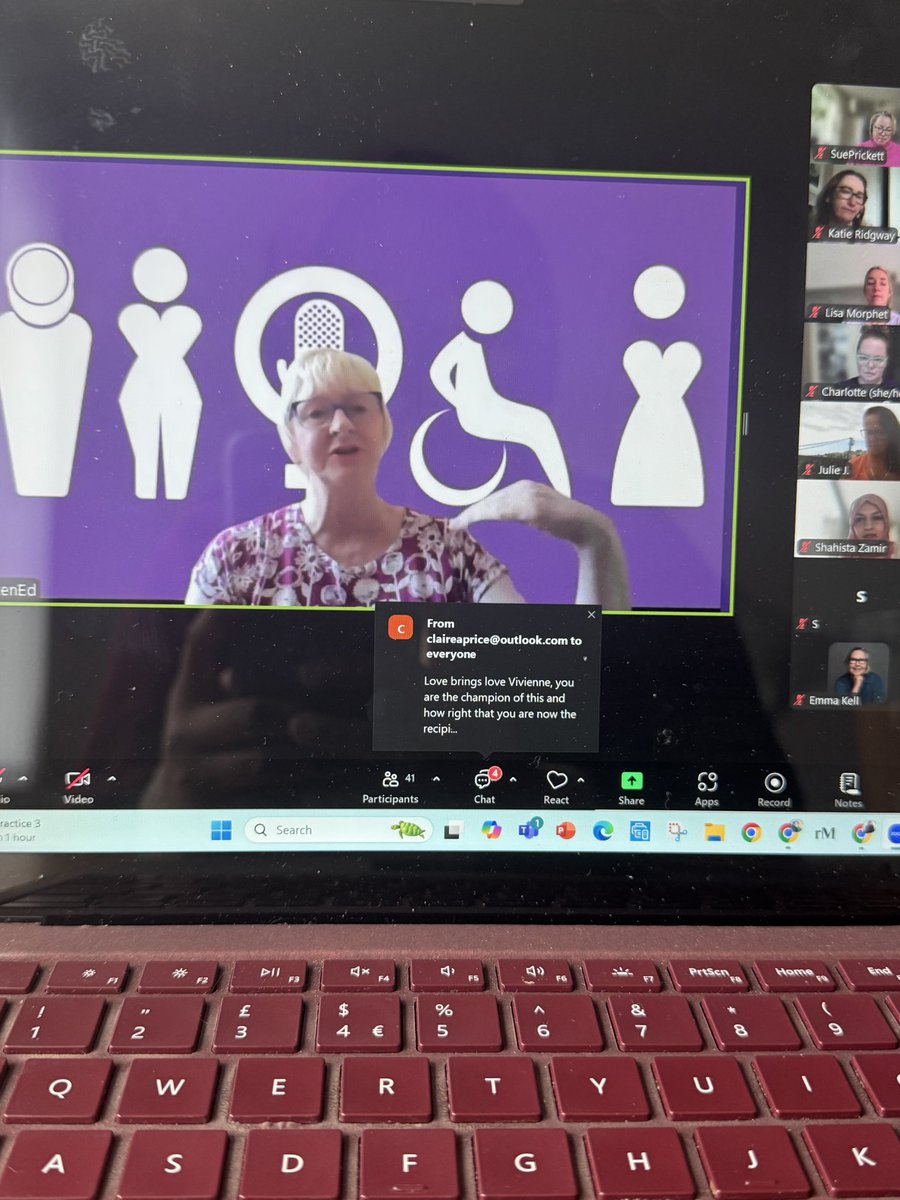 Yamina B (@msybibi) on Twitter photo It’s not a <a href="/WomenEd/">WomenEd 10%Braver #DisruptiveWomen</a> event unless someone is crying but the incredible Vivienne Porritt had us all in tears this morning!
Happy 10th birthday #WomenEd!
I wouldn’t be where I am today without the community! 💜💜 It’s not a <a href="/WomenEd/">WomenEd 10%Braver #DisruptiveWomen</a> event unless someone is crying but the incredible Vivienne Porritt had us all in tears this morning!
Happy 10th birthday #WomenEd!
I wouldn’t be where I am today without the community! 💜💜