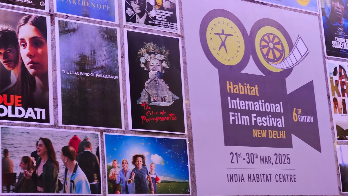 Speaks_Div's tweet photo. Cinema transcends moviegoing and ratings; it fosters cultural unity, especially in tough times.
So, I attended the #HabitatFilmFestival, viewing Manoj Kumar's #Upkar, a nostalgic experience for many seniors from 1967.
Previously, attended HIFF(march), screening #Anora, few 📸: https://t.co/VBBcXBib75