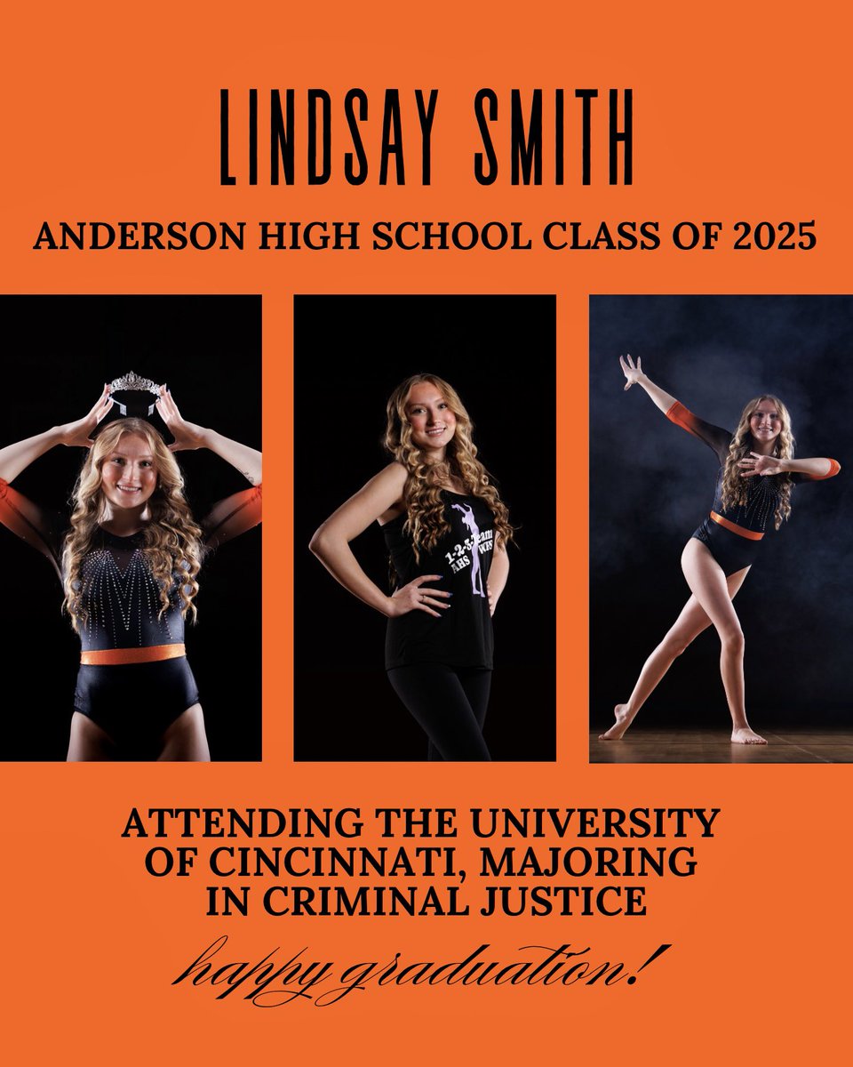 Congratulations to Lindsay Smith on her graduation! Our program and AHS will miss you! Good luck in the next chapter of your life! 🎓🎉 <a href="/AHSRaptorsAD/">AHS Athletics</a> <a href="/AndersonRaptors/">Anderson High School</a>