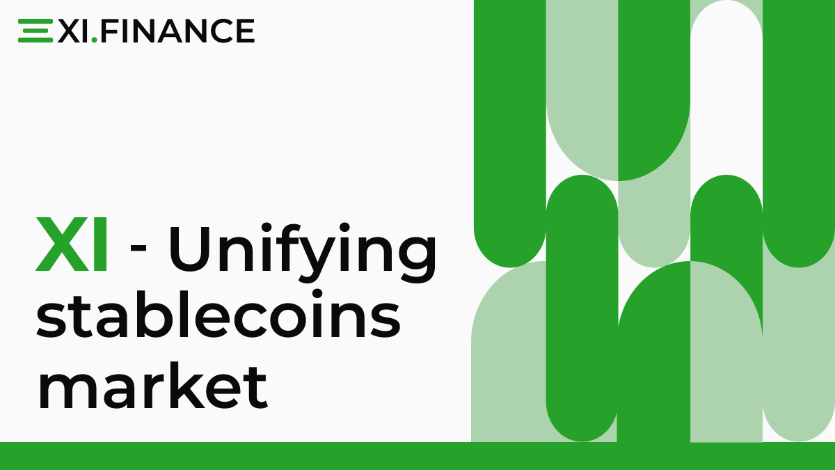 xi_protocol's tweet photo. Imagine an asset that gathered all benefits from blue-chip stablecoins!

No constraints - only limitless opportunities with diversified risks

Welcome to https://t.co/PD0SVpTnJI: the protocol that will unify the stablecoin market under one roof 🧵👇 https://t.co/7sBKuzjdPo