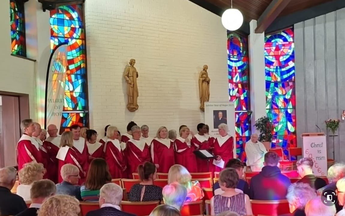 Bishop Niall will celebrate a televised Mass <a href="/RTEOne/">RTÉ One</a> on Sunday 25th May at 11am marking the Silver Jubilee of Kilkenny Gospel Choir.  We give thanks for their witness to God and His people through prayer and song. "To sing is to pray twice." St Augustine <a href="/CatholicBishops/">CatholicBishops</a>