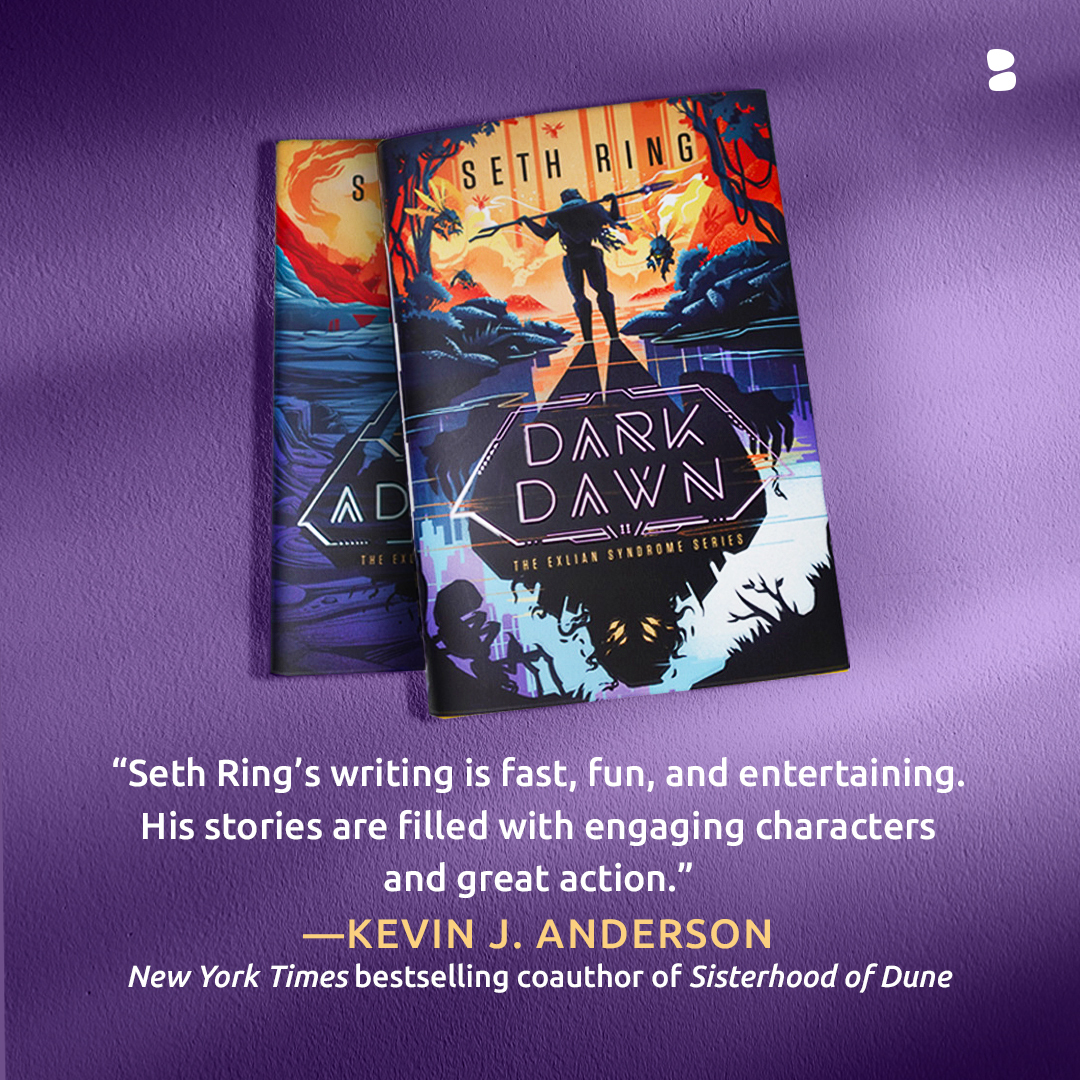 With 10 days left until launch, strap in: the battlefield is bigger, the enemies are smarter, and the power stakes are sky-high.

#DARKDAWN by bestselling #LitRPG master @sethring is out 6/3!

📲 @Goodreads giveaway: goodreads.com/giveaway/show/…
📕Shop: blackstonepublishing.com/products/book-…?