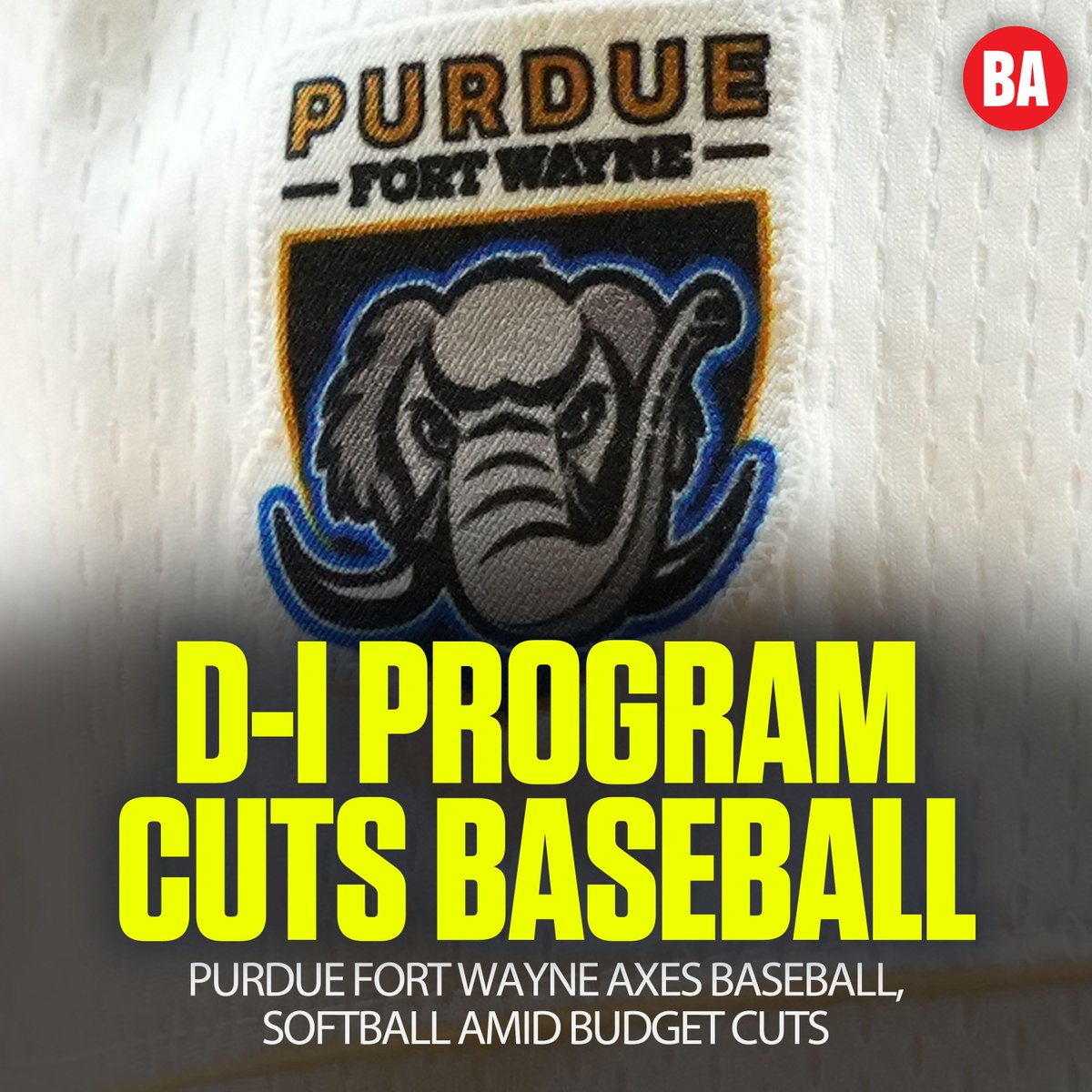 A Division I baseball program is no longer 😳 

buff.ly/lfO338X