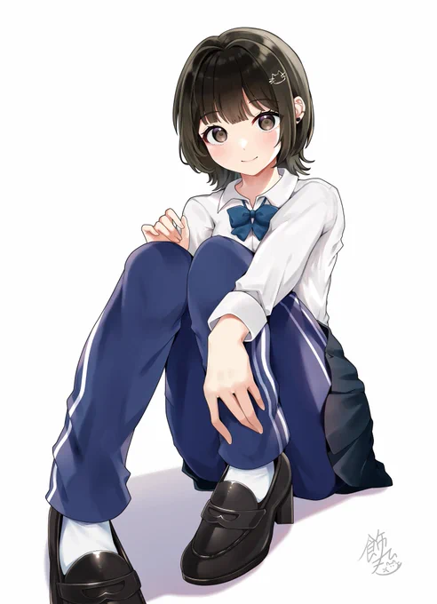 スカートの下にジャージ履く系女子 