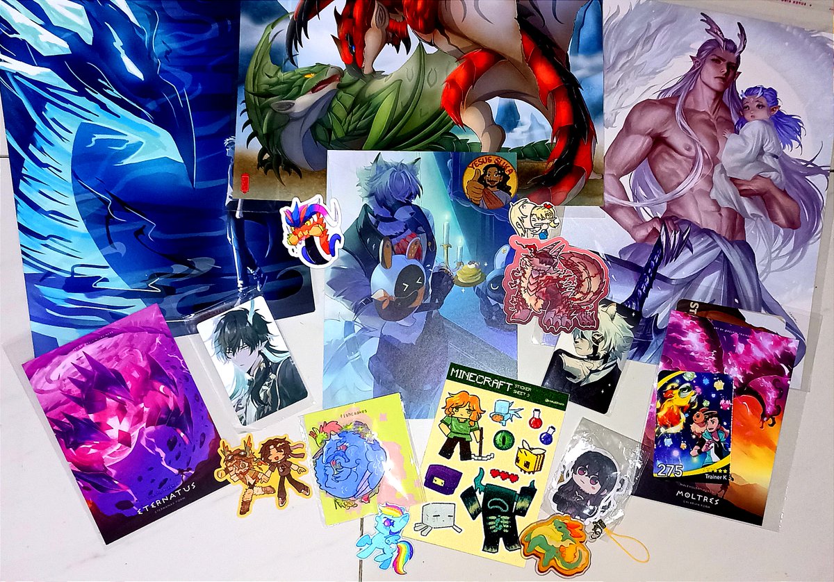 Reyquaza111's tweet photo. Oh my gosh this was such a blast! I get the chance to meet so many cool fursuiters and bought... uh... too many merch. Uh, here are some photos, I guess. Thanks to my friends for making this experience unforgettable <3
#CFXX #ComifuroXX #ComicFrontier20 https://t.co/Cv4IWDFWqV