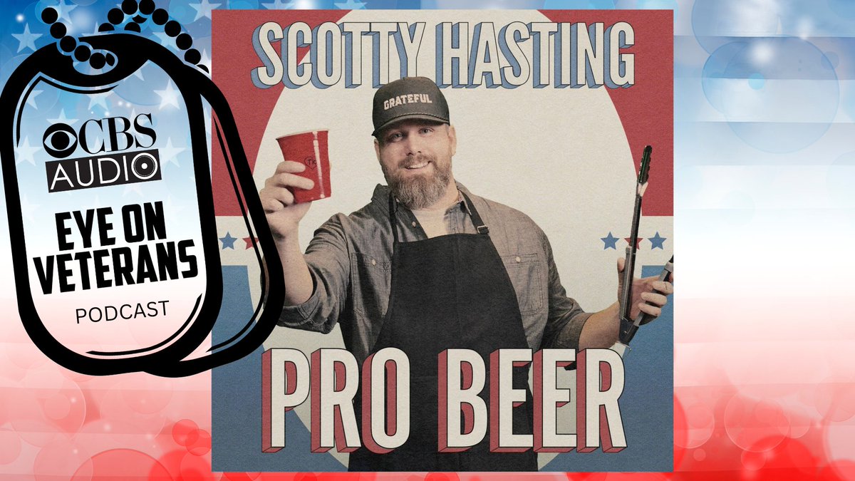 New CBS <a href="/EyeOnVeterans/">Eye on Veterans</a> Podcast: 
I had a great conversation with the super-talented country star Scotty Hasting! He shared combat memories from AFG, a tribute to his fallen brother, an epic song feat. legendary <a href="/DollyParton/">Dolly Parton</a>  and <a href="/leebrice/">Lee Brice</a>  and the new feel-good summer anthem "Pro