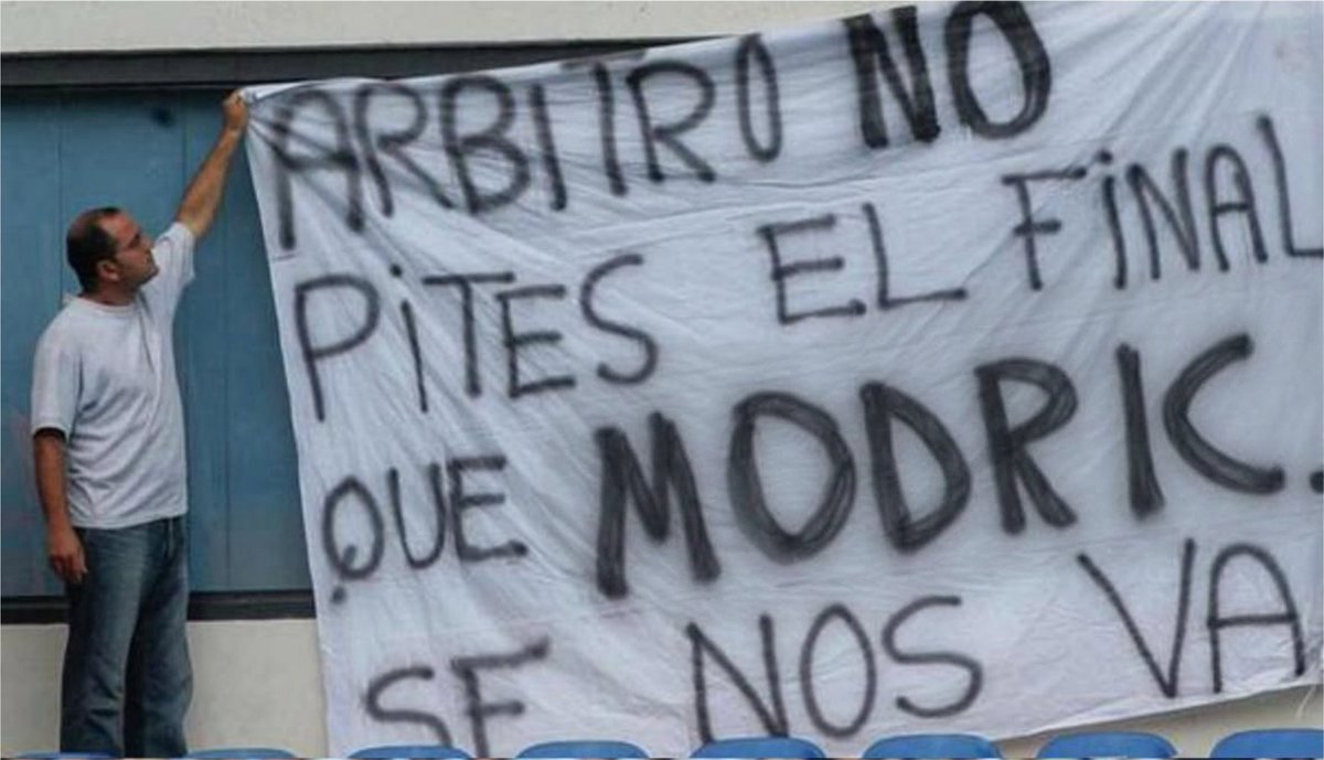Es el ultimo partido de Modric en el Bernabéu, llora el futbol.