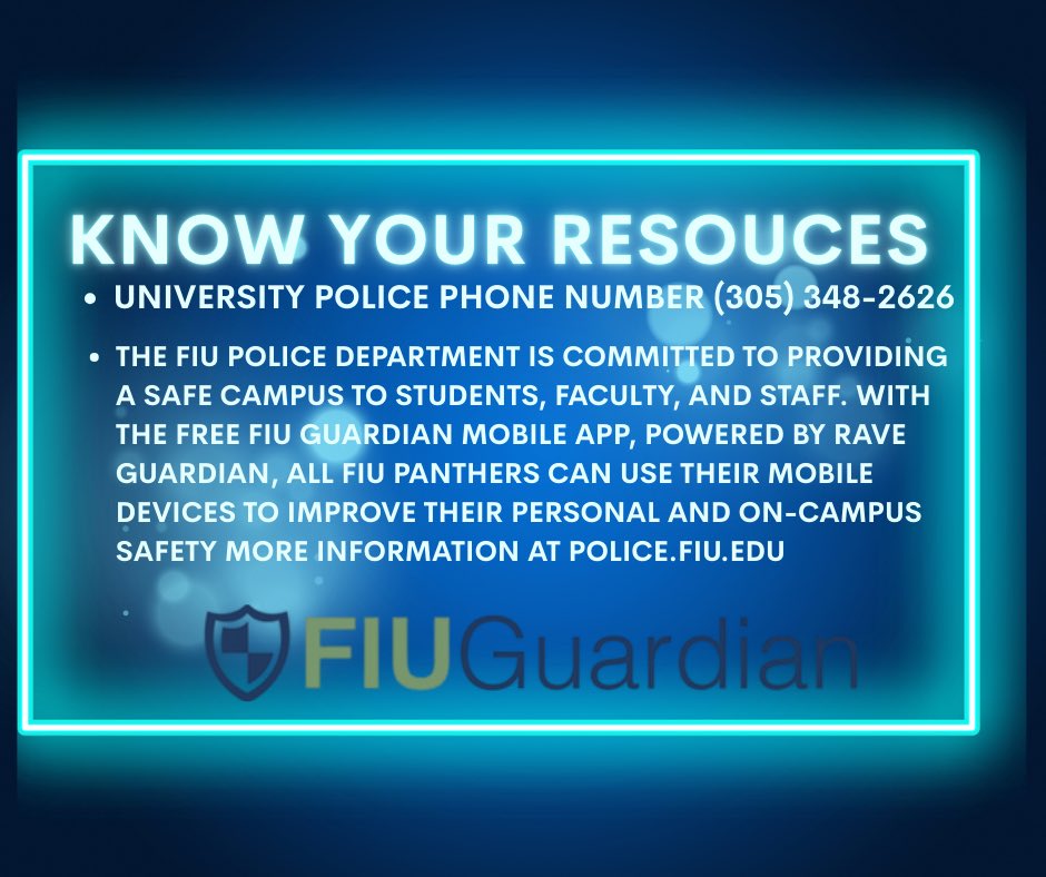 Summer Safety Tips from FIU Police:
Stay alert, plan ahead, wear sunscreen, drink plenty of water, and know your campus resources.
Let’s make it a safe and fun summer!
#FIUPolice #PantherSafety #SummerTips #StaySafe
