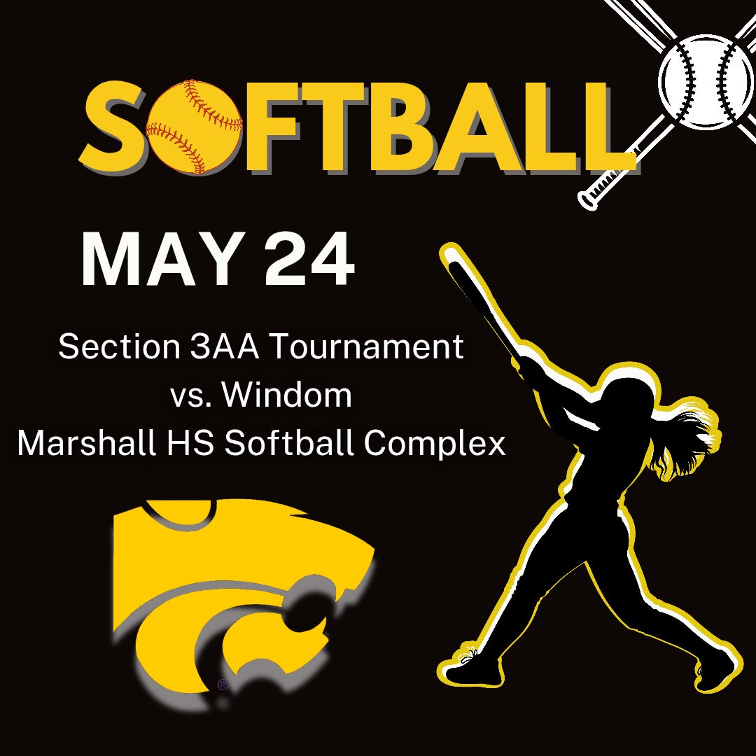 Wildcat softball takes on Windom today.  Game time is 1:30.  Tickets must be purchased electronically.  There will be card readers at the gate to purchase tickets.  #NLSWildcats