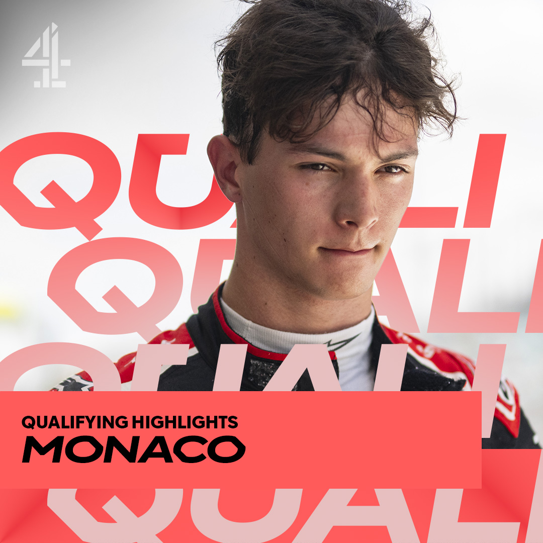 Didn’t catch the quali live? 😨

Not to worry, watch  full highlights from 6:30pm on <a href="/Channel4/">Channel 4</a> 📺

#C4F1 | #F1 | #MonacoGP