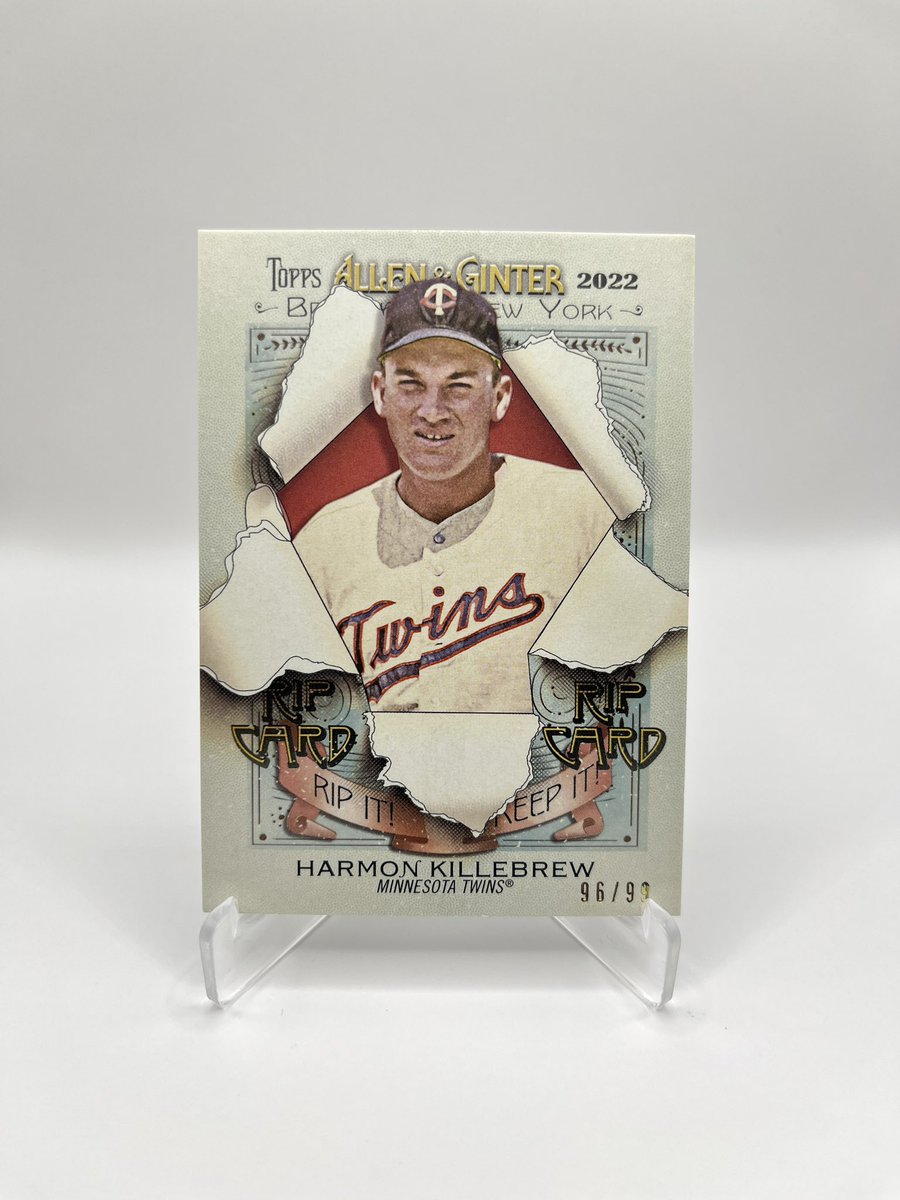 The_Pullpit's tweet image. A pretty sweet $1 bin find! Un-ripped too! #mlb #topps #allenandginter #baseball #baseballcards #sportscards #cards #collectibles #collector #whatnot #cardcollecting #cardcollectors #cardcommunity