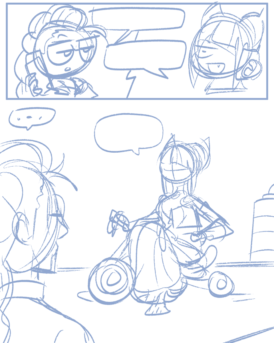 Comic comm WIP 
