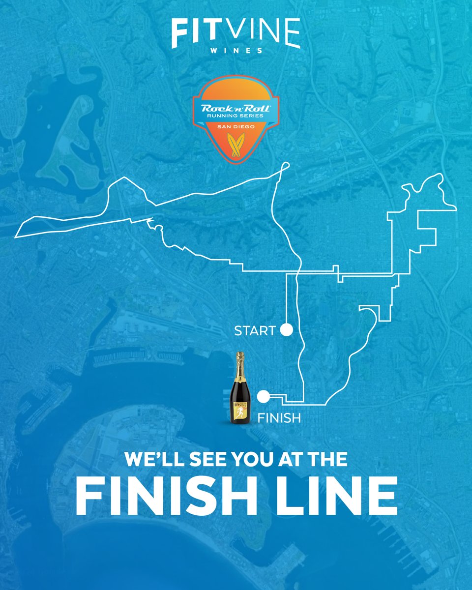 Rock ‘n’ Roll Running Series (@runrocknroll) on Twitter photo The course is marked. The Prosecco is ready to pop. 🍾🏁 San Diego, we’ll see you at the Finish Line!
<a href="/FitVineWine/">FitVine Wine</a> | #RnRSanDiego The course is marked. The Prosecco is ready to pop. 🍾🏁 San Diego, we’ll see you at the Finish Line!
<a href="/FitVineWine/">FitVine Wine</a> | #RnRSanDiego
