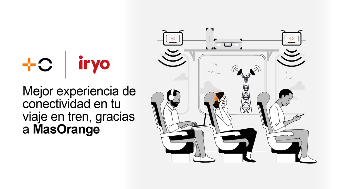 🚅 🛤️ #MasOrange implanta una solución pionera por primera vez en España en los trenes iryo.eu para mejorar la experiencia móvil de sus clientes bit.ly/4kuDTya