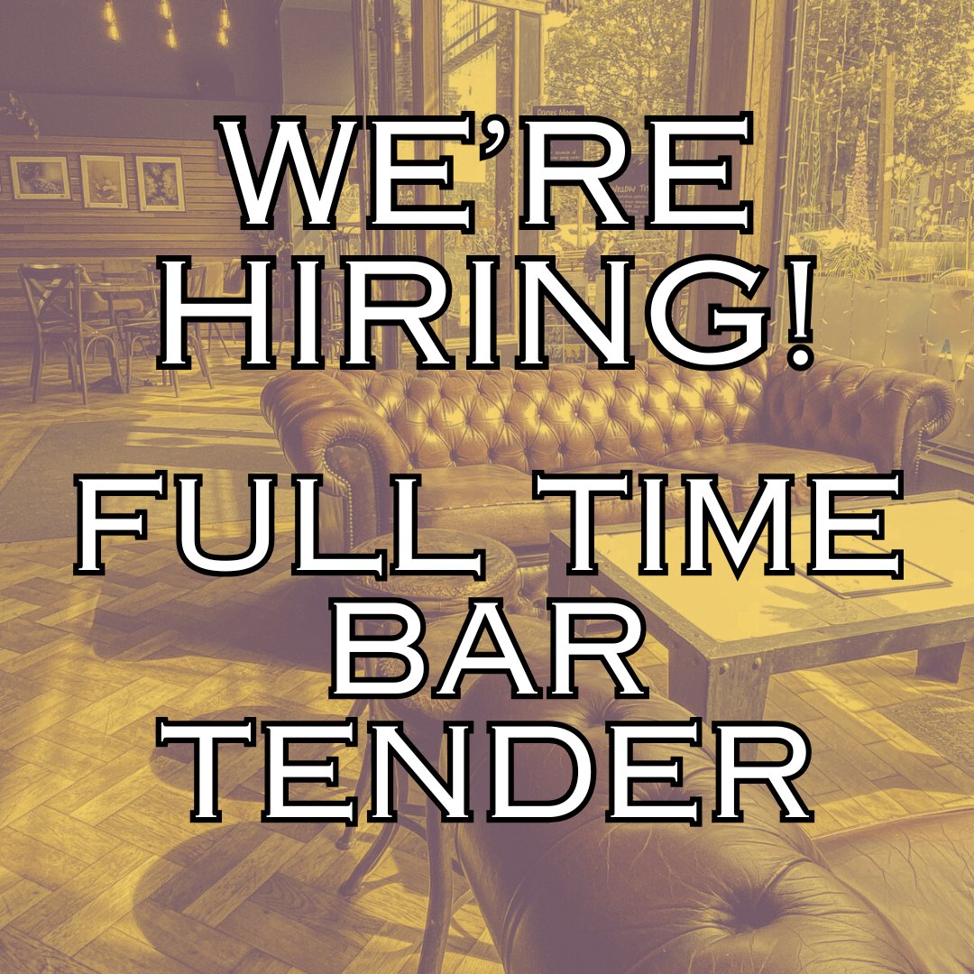 RedWillow Macclesfield (@redwillowmacc) on Twitter photo Join our team!
We're hiring for a full time bartender to join our team as we approach the busy summer months.
25 - 30 hours per week, plenty of perks and benefits.
Drop us a DM or send over a CV to dave@redwillowbrewery.com Join our team!
We're hiring for a full time bartender to join our team as we approach the busy summer months.
25 - 30 hours per week, plenty of perks and benefits.
Drop us a DM or send over a CV to dave@redwillowbrewery.com