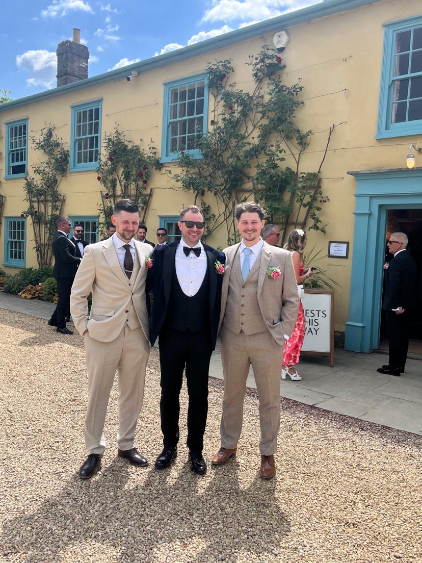 daddytheref's tweet photo. A magical day celebrating my son’s wedding surrounded by family, love, and laughter. South Farm in Royston was the perfect backdrop—what a venue! #FamilyMoments #SouthFarm #WeddingBliss https://t.co/8jfGahV3x6