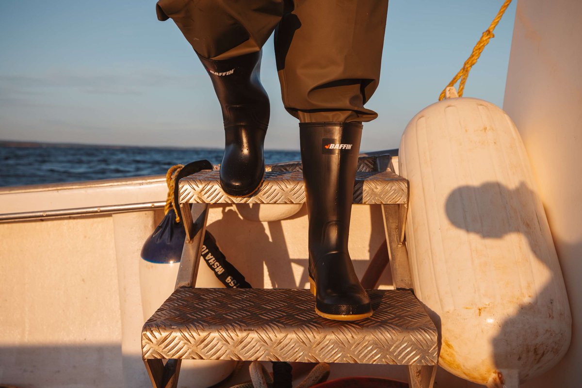 Perfect day on the water starts with the perfect boots. 🌊#Baffin's PRIME (PLN) delivers.