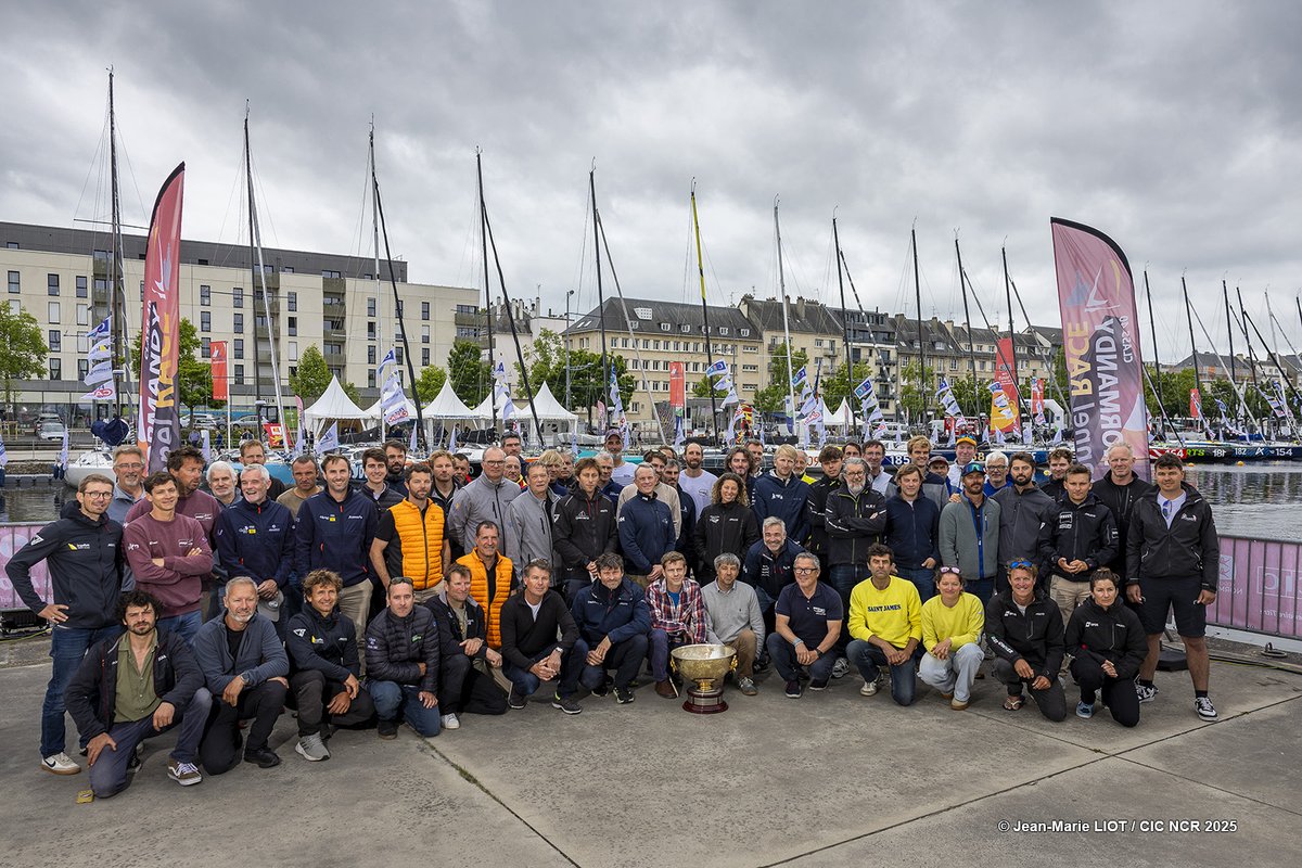 LES ÉQUIPAGES 2025 📸

Découvrez tous les duos qui prendront le départ demain à 14h00 de cette 16ème édition de la CIC Normandy Channel Race sur notre site web 👉 normandy-race.com/photos/

📸 Jean-Marie Liot

#cicncr2025 #caen #class40