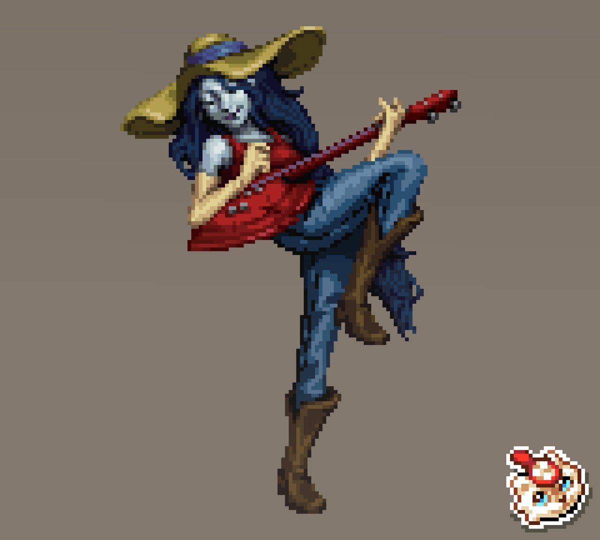 An older artwork of Marceline I created some time ago